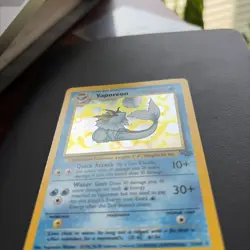 Pokemon Card - Vaporeon Jungle 12/64 Holo Rare - Image 2