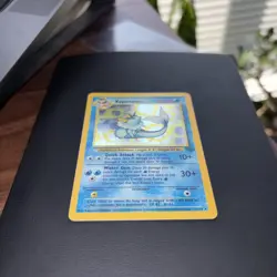 Pokemon Card - Vaporeon Jungle 12/64 Holo Rare - Image 3