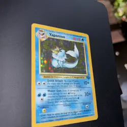 Pokemon Card - Vaporeon Jungle 12/64 Holo Rare - Image 4