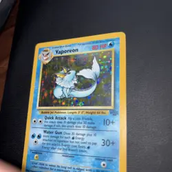 Pokemon Card - Vaporeon Jungle 12/64 Holo Rare - Image 5