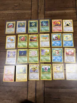 Pokemon Cards Jungle Lot Of 130 Cards 1st Editions And Holos WOTC - Image 1