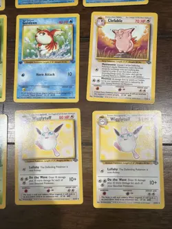 Pokemon Cards Jungle Lot Of 130 Cards 1st Editions And Holos WOTC - Image 5