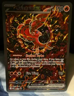 Pokemon TCG Oricorio Ex Me: Mega Evolution Promo Holo 024 190 HP English Card - Image 1
