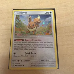 Pokemon Eevee Promo Holo Card 101A/149 Alternate Art 60HP Basic - Image 1