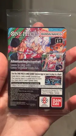 Bandai One Piece Card Game Monkey.D.Luffy P-055 Promo US Voyage English - Image 2