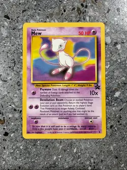 Pokemon TCG Cards Mew 8 WOTC Black Star Promo NM - Image 1