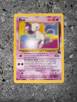 Pokemon TCG Cards Mew 8 WOTC Black Star Promo NM - Image 3