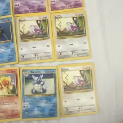 Pokemon TCG Fossil/Base Set 11-Card Lot 1999 Unlimited Haunter Starmie - Image 2