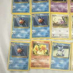 Pokemon TCG Fossil/Base Set 11-Card Lot 1999 Unlimited Haunter Starmie - Image 3