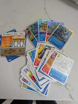 Disney Topps Club Penguin Card Jitsu Water Tin See Photos - Image 2