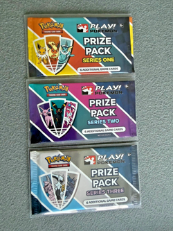Prize Pack Booster Series 1, 2 & 3 Sealed & Sleeved Pokemon Cards - Image 1
