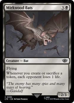 MTG - Mirkwood Bats - Lord of the Rings - Magic the Gathering - Image 1
