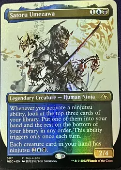 Satoru Umezawa -FOIL - Magic: The Gathering Buy-A-Box Promos - MTG Magic - NM - Image 1