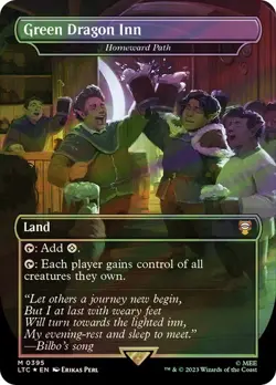 MTG - Green Dragon Inn (Homeward Path) - Surge Foil - Lord of the Rings - Magic - Image 1