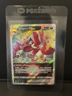 Drapion VSTAR 119/196 Holo VSTAR Rare Lost Origin Pokemon Near Mint - Image 1