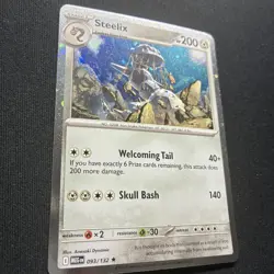Steelix 093/132 SWIRL/HOLOBLEED Perfect Order Cosmos Promo Pokemon TCG MINT - Image 2