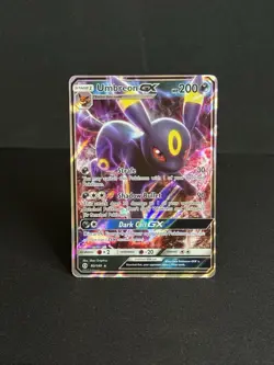 Pokemon TCG Umbreon GX 80/149 SM Base Set Ultra Rare Holo English 2017 - Image 1