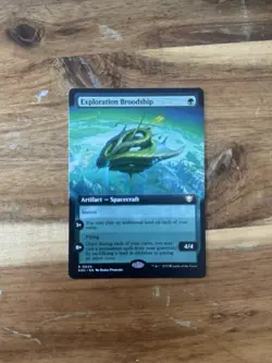 Exploration Broodship R 0034 Extended Art Regular MTG Edge Of Eternities EOC EN - Image 1