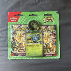 Ascended Heroes Erica’s Tangela 2 Pack Blister - Pokemon TCG New Sealed - Image 1