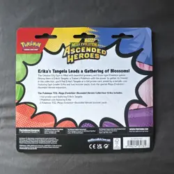 Ascended Heroes Erica’s Tangela 2 Pack Blister - Pokemon TCG New Sealed - Image 2