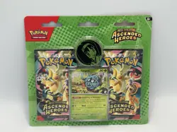 Pokemon Mega Evolution Ascended Heroes 2 Pack Blister Erikas Tangela SEALED - Image 1