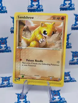 Sandshrew 75/100 EX Sandstorm Pokemon LP - Image 1