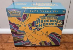 Pokemon TCG: Ascended Heroes Elite Trainer Box (ETB) New Sealed - Image 1