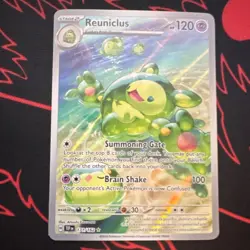 Pokemon Reuniclus 171/162 SV05: Temporal Forces Illustration Rare Full Art Holo - Image 1