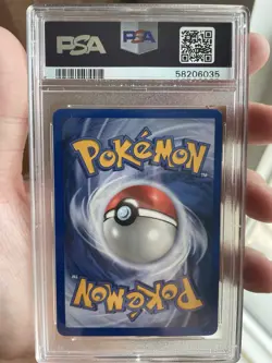 Pokemon TCG 2004 Team Rocket Returns Rocket’s Wobbuffet #47 REV. HOLO PSA 8 - Image 2