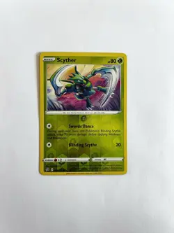 Scyther - Rebel Clash 004/192 - Reverse Holo - NM - Pokemon - Image 2