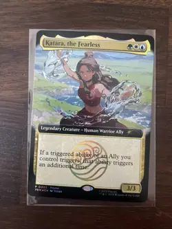Katara, the Fearless (Extended Art) Media Promos Foil - Image 1