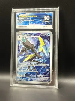 ACE 10 Inteleon 142/132 IR 2025 Mega Evolution Pokemon TCG (NOT PSA) - Image 1
