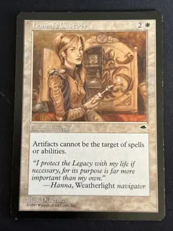 1x Hanna's Custody Tempest MP MTG Magic The Gathering x1 MKE - Image 1