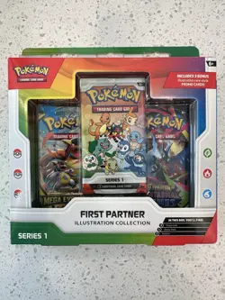Pokemon TCG First Partner Illustration Collection Series 1 Box SEALED IN HAND 🔥 - Image 1