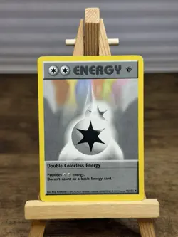 Pokemon TCG Double Colorless Energy 96/102 1st Edition Base Set (Shadowless) - Image 1