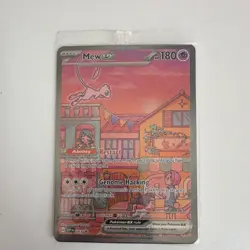 Pokemon Mew EX 053 Scarlet & Violet Promo Holo 180 HP Ability Restart English - Image 1