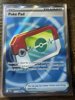 Poke Pad 113/088 Ultra Rare, Perfect Order, Full Art Holo, Pokemon TCG, NM - Image 1