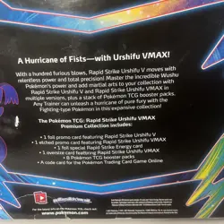 💎 Sealed Pokemon Rapid Strike Urshifu VMAX Premium Collection Box ⚡ 820650838934 - Image 5