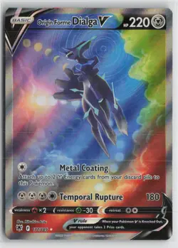 Origin Forme Dialga V 177/189 Ultra Rare Astral Radiance Pokemon NM - Image 1