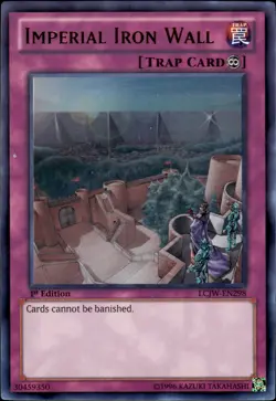 Imperial Iron Wall - Ultra Rare 1st Edition LCJW-EN298 - NM - YuGiOh - Image 1