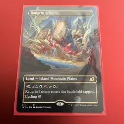 Raugrin Triome Borderless Showcase X1 Ikoria NM Condition - Image 3