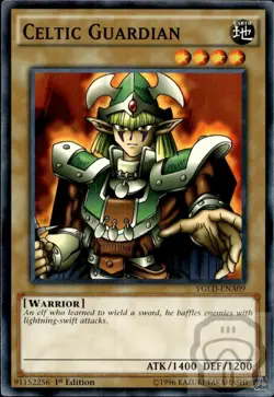 Celtic Guardian YGLD-ENA09 King of Games: Yu-Gi-Oh 1st Edition NM/M - Image 2
