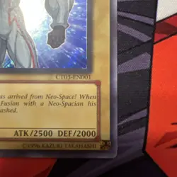 Elemental Hero Neos CT03-EN001 Limited Edition - Secret Rare Yugioh!🔥🔥🔥🔥 - Image 2