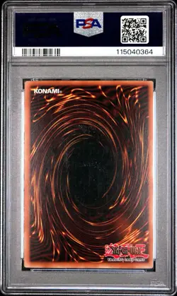 2002 Yu-Gi-Oh! Fiber Jar Legacy of Darkness LOD 1st Edition Ultra Rare PSA 6 - Image 2
