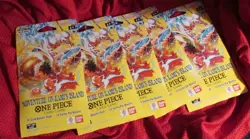 Lot 5 Sealed One Piece Adventure On Kami's Island TCG Booster Packs OP15-EB04 - Image 1