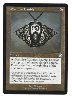 Magic The Gathering- Mishra's Bauble (BRR) Retro Frame #034 Uncommon NM - Image 1