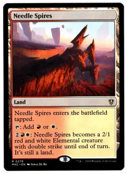 Needle Spires 0278 Non Foil Rare Murders at Karlov Manor MTG Near Mint - Image 1