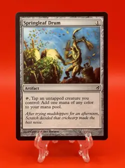 MTG Magic the Gathering Springleaf Drum (261/312) Lorwyn - Image 1