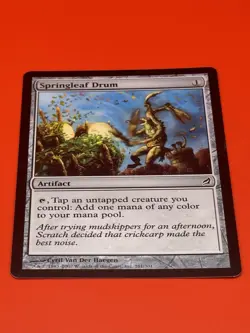 MTG Magic the Gathering Springleaf Drum (261/312) Lorwyn - Image 3