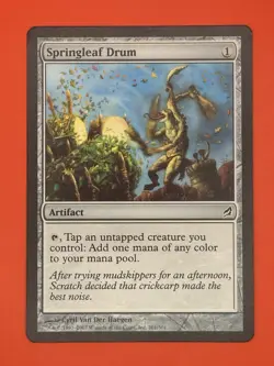 MTG Magic the Gathering Springleaf Drum (261/312) Lorwyn - Image 4